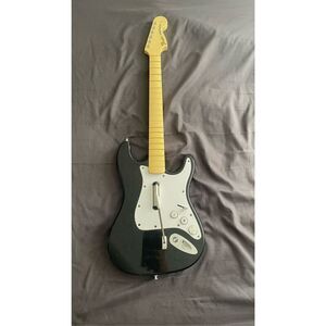 Rock Band Harmonix Fender Stratocaster Nintendo Wii  -  No Dongle No Battery Cov